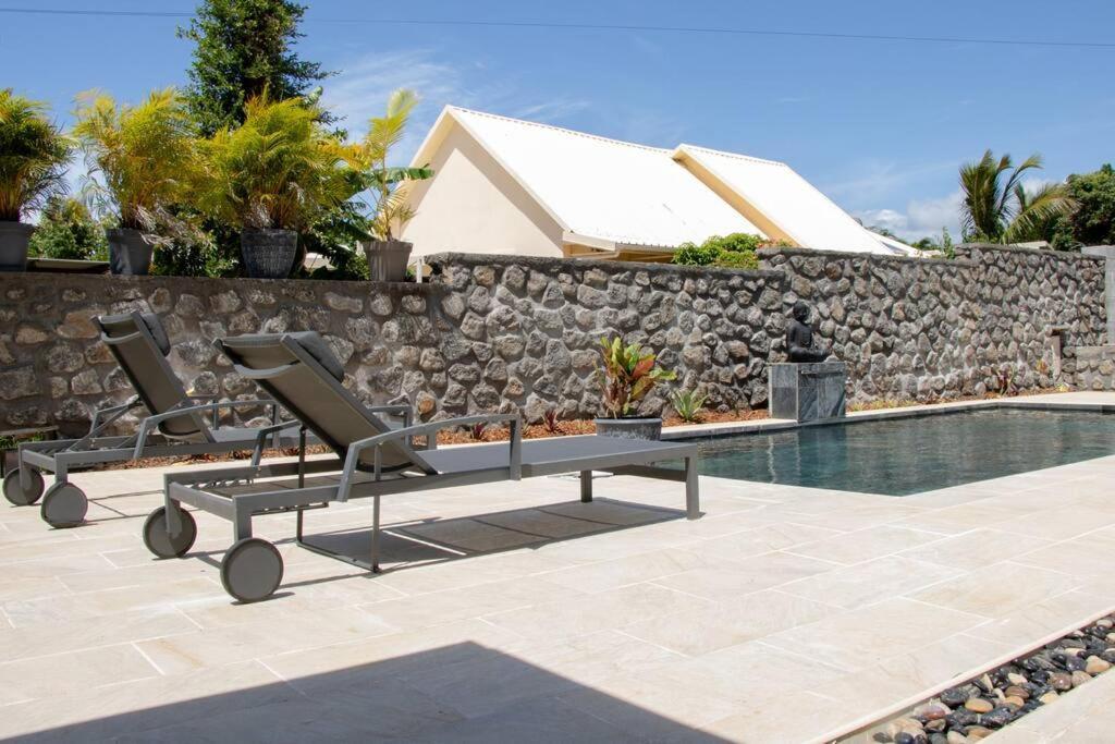 Villa Du Beau Vallon 2 Jacuzzi Privatif Et Piscine Chauffee Partagee Saint-Benoît 외부 사진