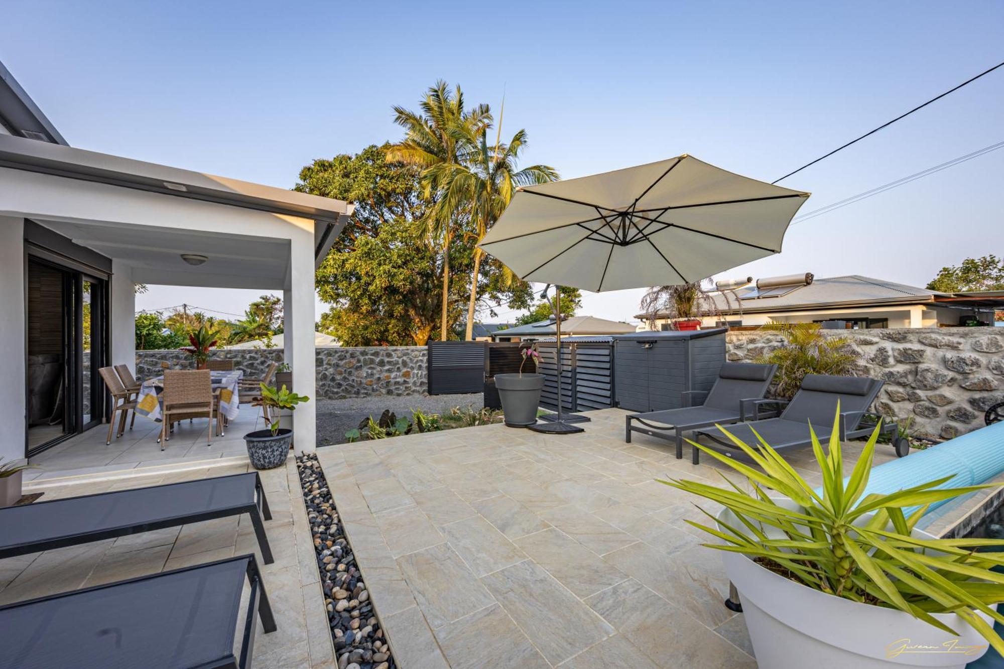 Villa Du Beau Vallon 2 Jacuzzi Privatif Et Piscine Chauffee Partagee Saint-Benoît 외부 사진